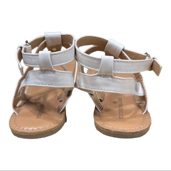 MONTEGO BAY CLUB LEATHER COLLECTION - SANDALS – WHITE STRAPPY – SIZE 9 - - Picture 4 of 5